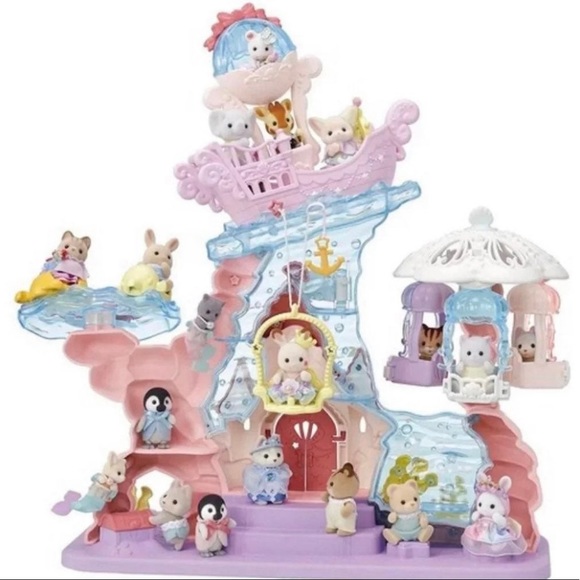 Calico Critters / Sylvanian Families Dream Series Mermaid Castle - Picture 10 of 12